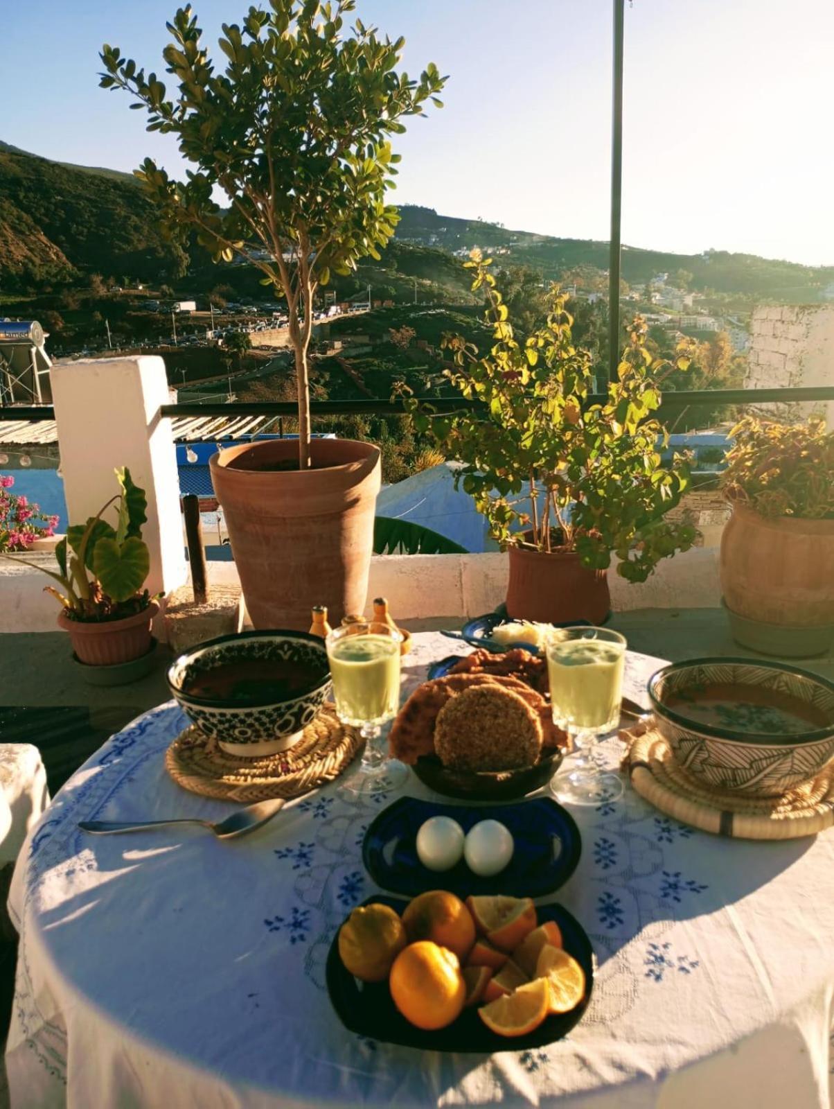 Bed and Breakfast Dar Sbaa Šafšawán Exteriér fotografie